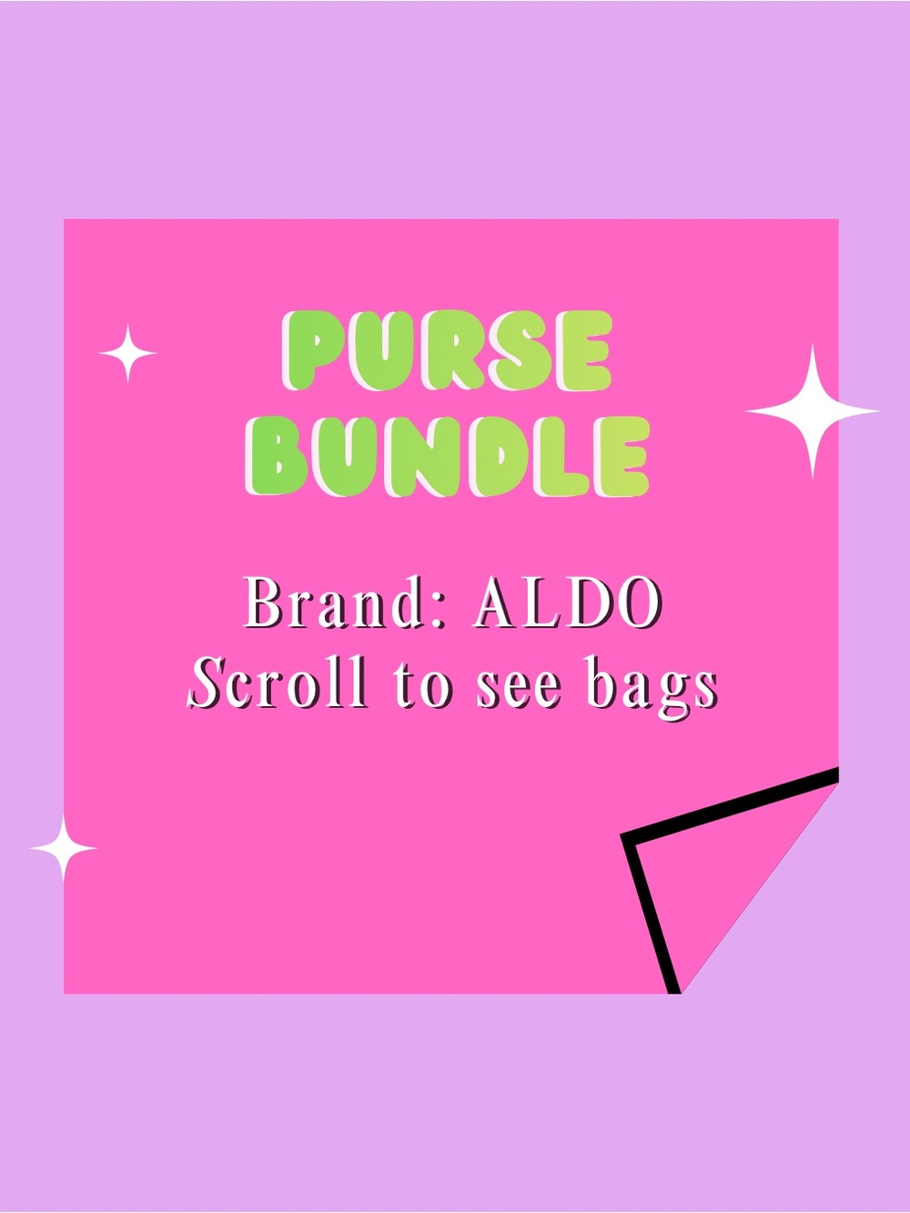 ALDO Purse Bundle